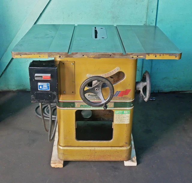 Powermatic 10" Tilting Arbor Table Saw, Model No. 66 Powermatic 10" Tilting Arbor Table Saw, Model No. 66