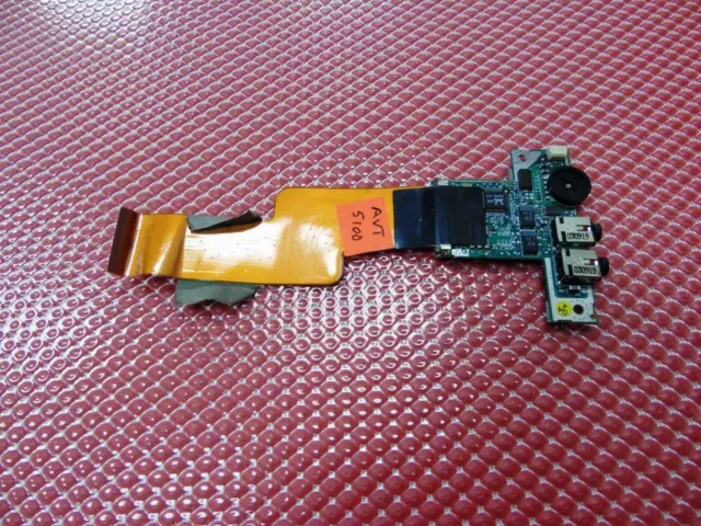 Averatec 5100 Laptop Audio Sound Board w/ Ribbon Cable  MB05H MB05HAFP