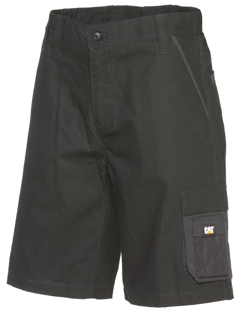 Caterpillar Arbeits Shorts Durable Light, 100% Baumwolle, schwarz, Gr.48 - Neu
