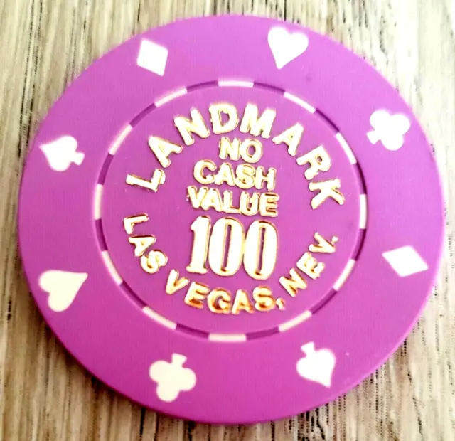 $100 Las Vegas Landmark NCV 1989 Casino Chip
