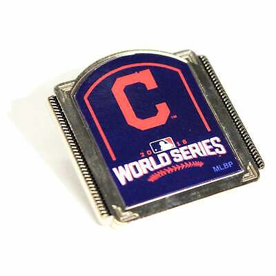 2016 World Series Participant Cleveland Indians Logo MLB Baseball Collector Pin