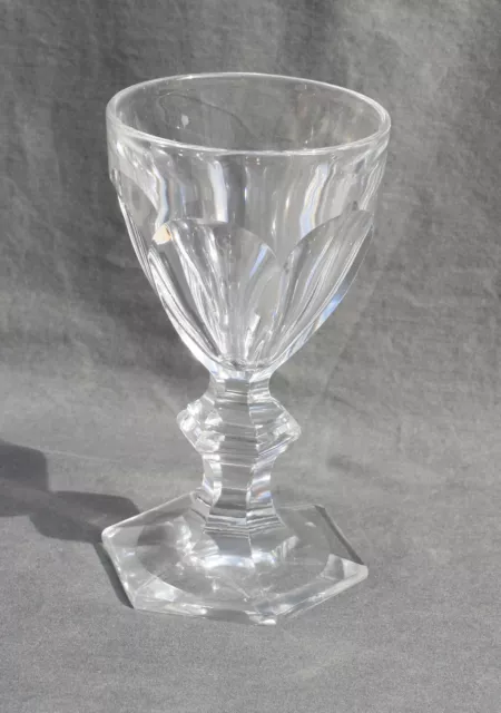 1 Verre A Vin En Cristal Baccarat Modele Harcourt H= 11.4 Cm