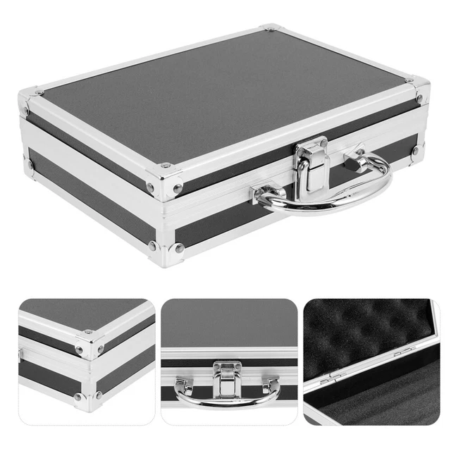 Maletín de acción portátil de aleación de aluminio - Herramientas Caja Multifuncional