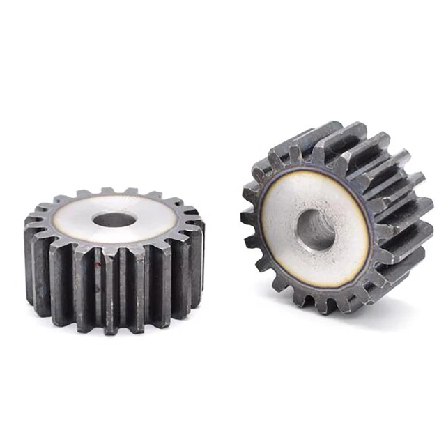 2,5 Mod Spur Gear 10T-100T Denti Ingranaggio Trasmissione 25 mm spessore 45# Ingranaggio in acciaio