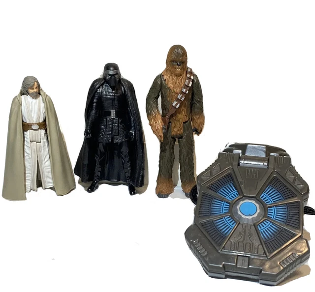 STAR WARS 3.75 Force Link Lot Skywalker Chewbacca Kylo Ren Working