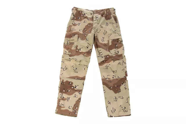 US Army Style Desert Storm Pants Trousers Chocolate Chip Camo Combat Trouser