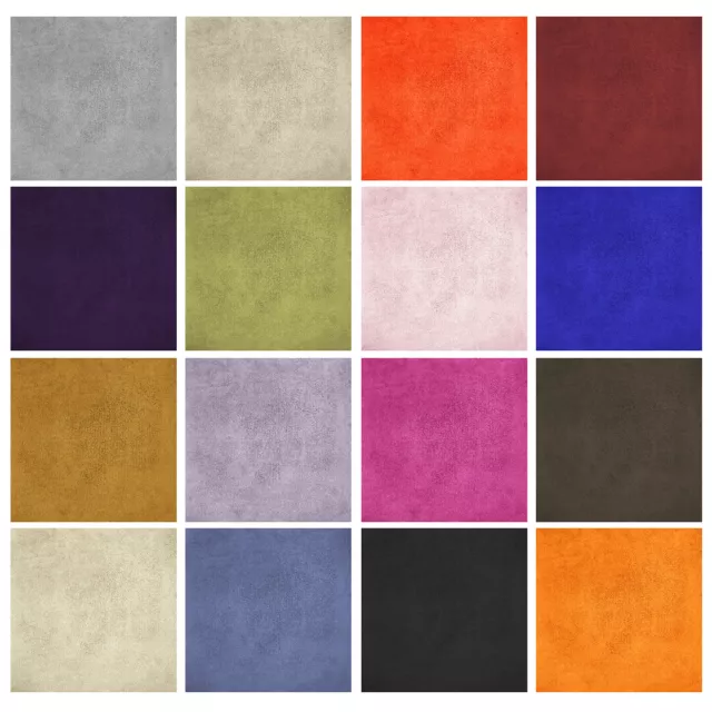 Faux Suede Polyester Fabric Upholstery Soft Furnishing Material 225gsm 60" Wide