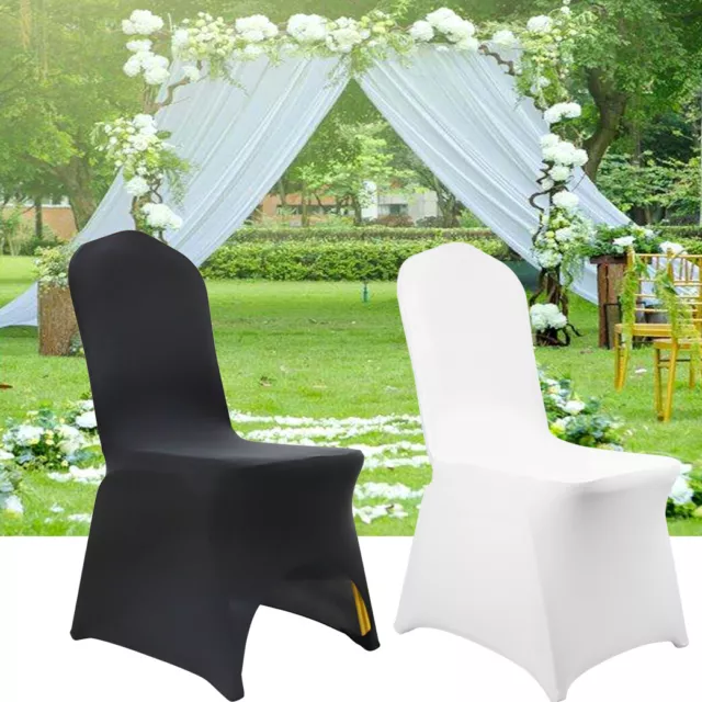 Chair Covers Spandex Lycra Universal Slipcovers Dining Chair Cover Wedding Party