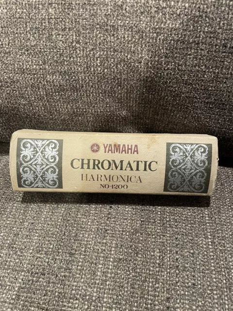 Yamaha Chromatic Harmonica No-1200 Made in Japan (Nippon Gakki Co Ltd.)