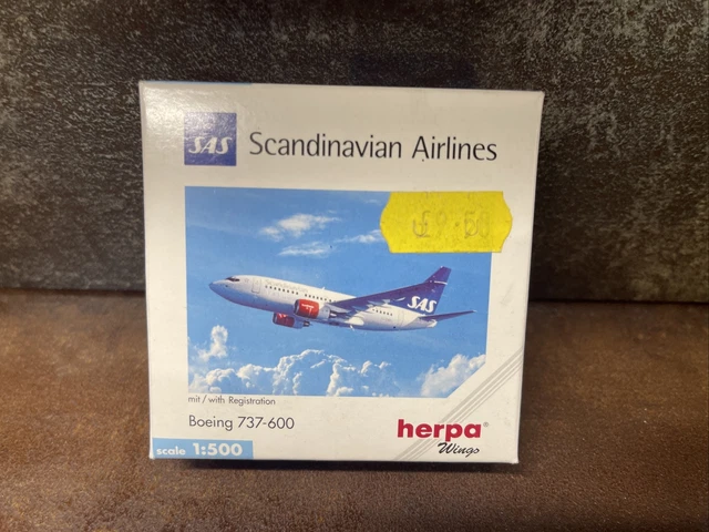 Boeing 727-100 Alaska Airlines – Maquette 1/500 Herpa – Neuf