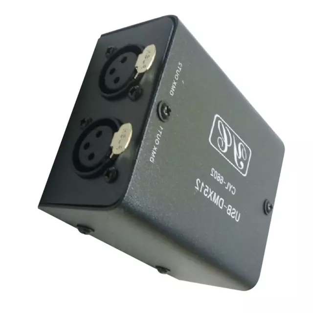 512-Channel USB-DMX DMX512 LED Light DMX-Stage Lighting Controller Mini Decoder