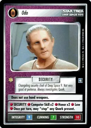 Star Trek CCG Deep Space Nine DS 9 Odo