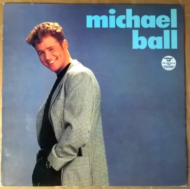 MICHAEL BALL Michael Ball Vinyl EX/EX 1992 Stereo LP Album Record Debut 511330-1