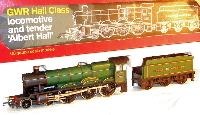 UN HORNBY R.313 GWR HALL CLASS LOCO 'HAGLEY HALL' MODELO DE TREN. Juguetes - Juguetes