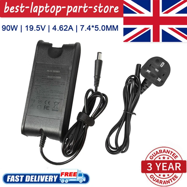 Replace for Dell Latitude E5530, E5540, E6220 90W AC Power Adapter Charger 90w