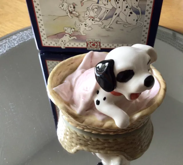 Royal Doulton  101 dalmations - Patch In Basket - Boxed