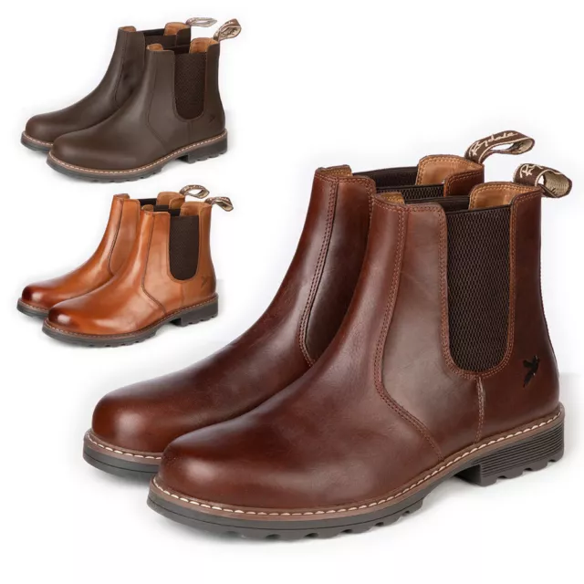 MENS LEATHER MARKET Boots Dealer Chelsea Boot Shoes Smart Shoes Rydale 3 Colours 64.99 PicClick UK