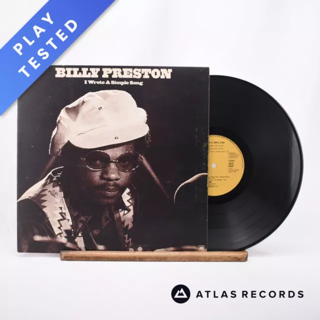 Billy Preston - I Wrote A Simple Song - Gatefold LP Vinyl Record - VG+/VG+