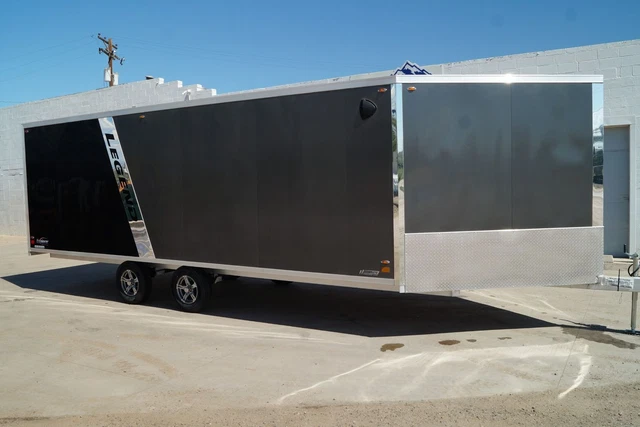 2022 Legend Explorer 8.5 X 28' Deckover Aluminum Sled & Snowmobile Trailer