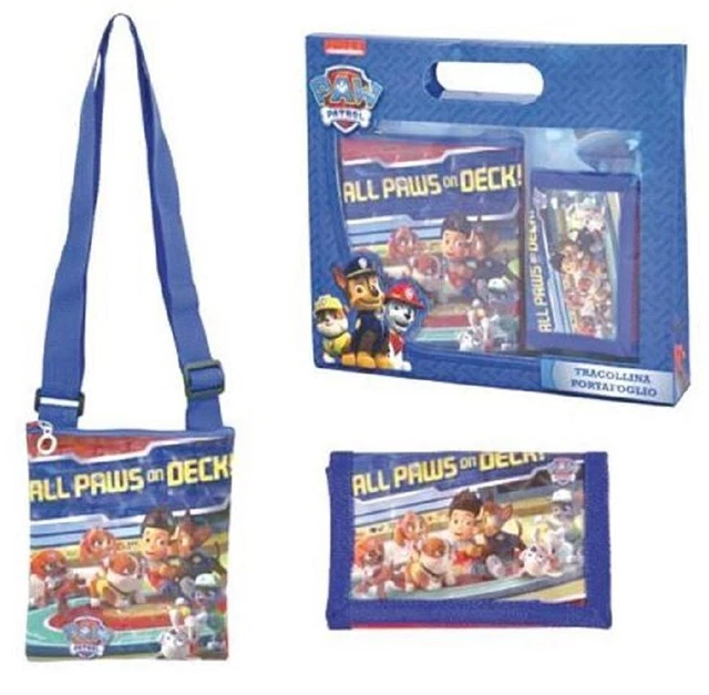Set Tracolla E Portfafoglio Della Pattuglia Canina 26.4 X 24.4 X 5 CM (6558)