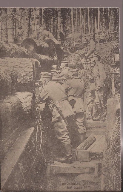 Cpa War 14 18.In The Slices. Soldiers.....not Written .Be
