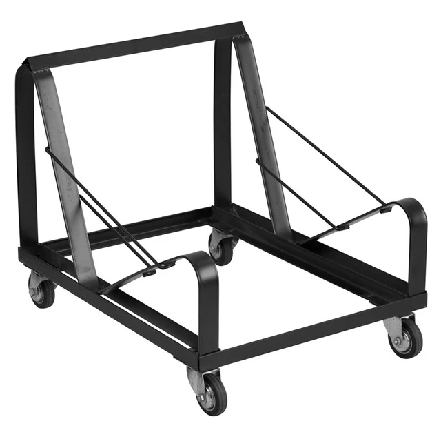 Steel Sled Base Stack Chair Dolly - Stackable Metal Chair Dolly