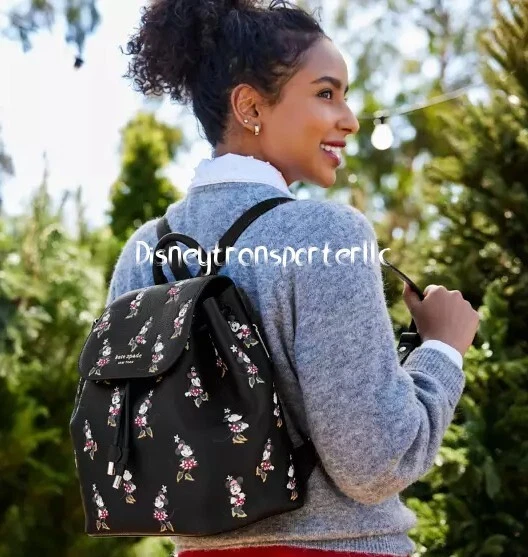 Disney Parks X Kate Spade 2022 Minnie Mouse Backpack Brand New