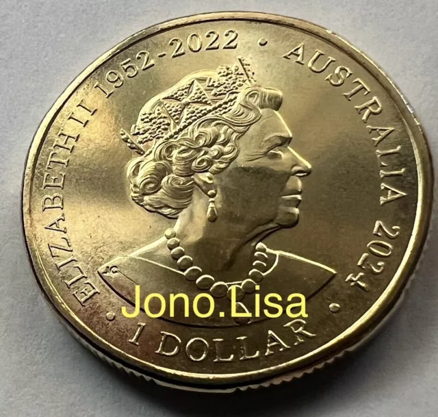 NEW 2024 1 Coin Uncirculated Australian One Dollar Coin Queen