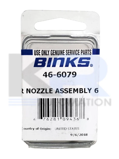 NEW SEALED Binks 46-6079 Air Nozzle Assembly