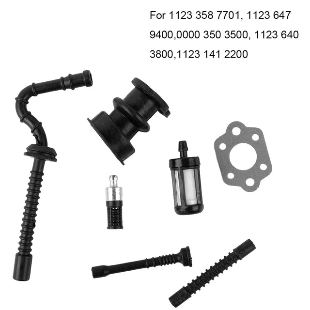 Kit Conduite Carburant Tronçonneuse Stihl 026 MS 260 024 MS 240 - Collecteur Admission + Lignes - Pièce Rechange