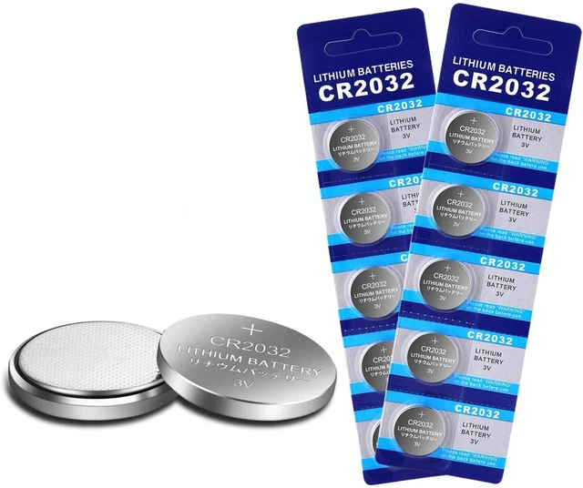 5 x CR2032 3V Lithium Coin Cell Battery DL BR 2032 -PC CMOS MOTHERBOARD
