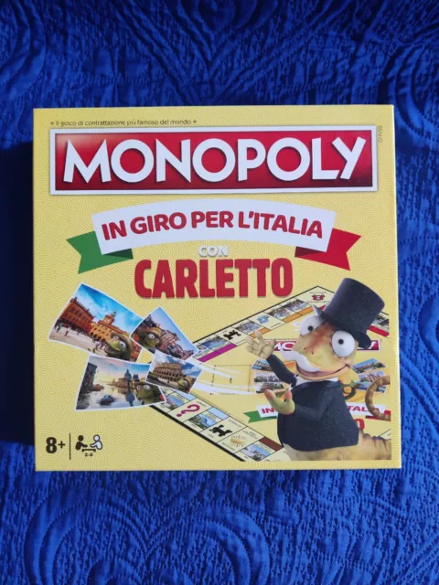 Monopoly In Giro Per L'Italia Con Carletto Sofficini Findus Hasbro Gaming