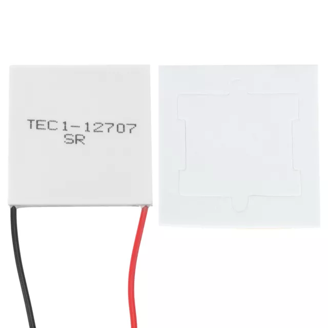 TEC1-12707 Semiconductor Refrigeration Tablets 15.8V 7A 60W Heatsink 40x40mm
