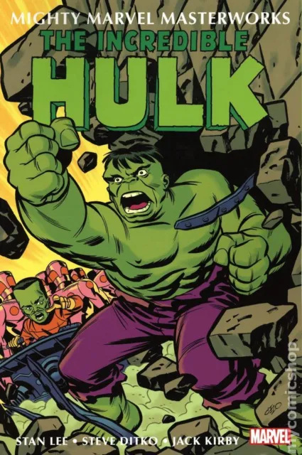 Mighty Marvel Masterworks The Incredible Hulk TPB #2A-1ST VF 2022 Stock Image