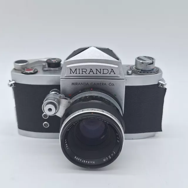 Classic Camera SLR MIRANDA S Miranda Soligor Lens 5cm 1.9 Vintage