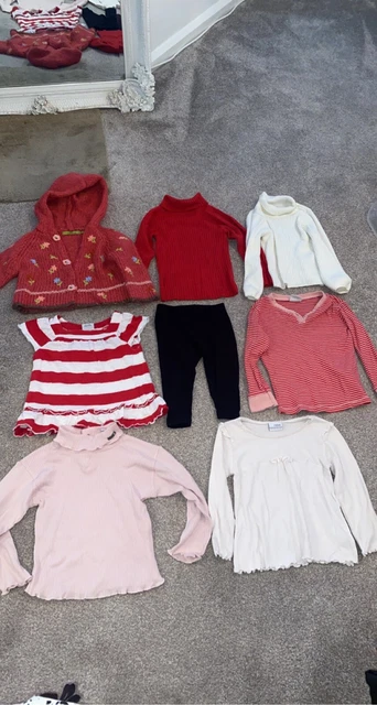 large bundle baby girls clothes age 6months to 3years all immaculate 30 Item 3