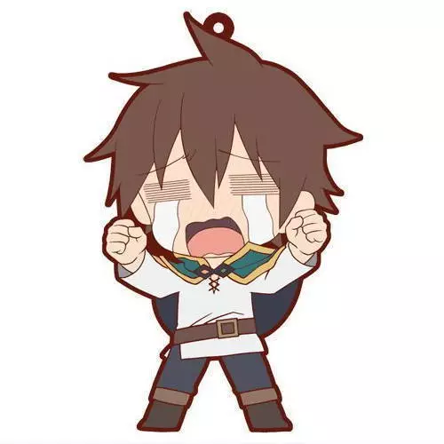 Kazuma Satou from Konosuba Glossy Sticker Anime Appliances, Walls, Windows!