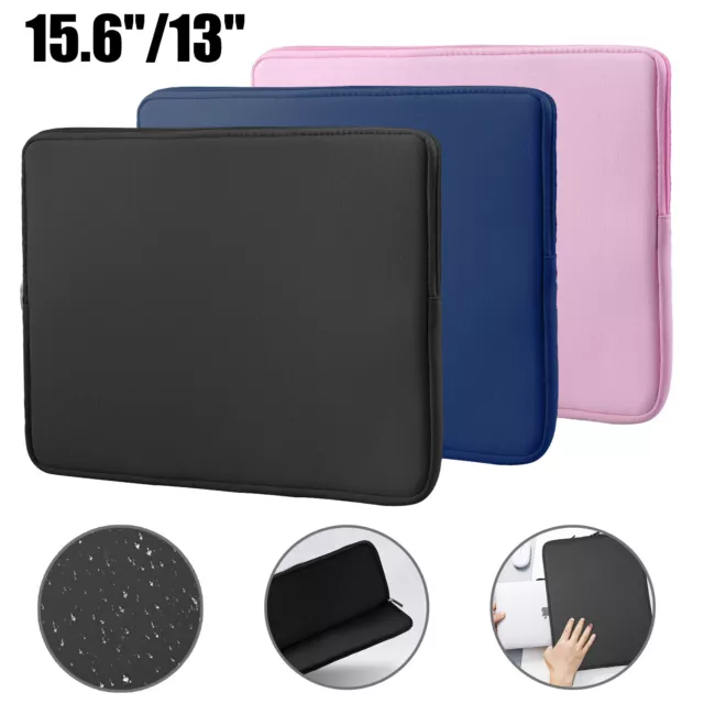 15.6'' Laptop Sleeve Case Bag Pouch For MacBook Air Pro Dell HP Asus Surface USA