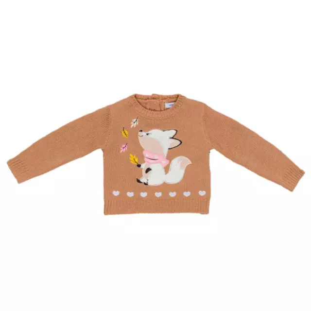 Maglione T-Shirt M.l. Meilisa Bai Neonata Bambina 9/36 Mesi 100%Pc - Fl4549