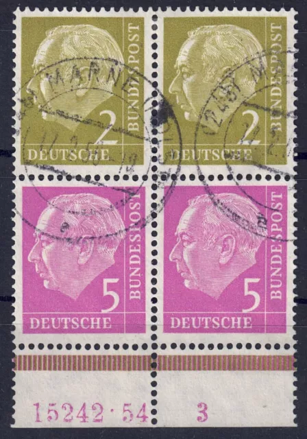 BRD Heuss Nr. 179 xv HAN gestempelt aus MHB. Kurzbefund Schlegel. Mi. 110 EUR.