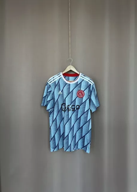 FC Ajax Amsterdam 2020-2021 Away Football Shirt Soccer Jersey Adidas Size 2XL