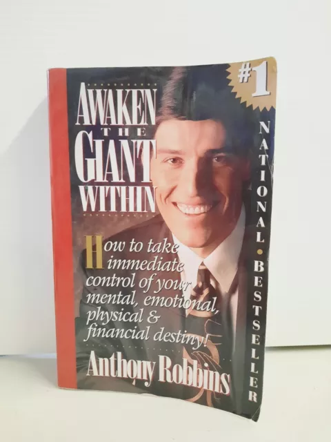 Awaken the Giant Within by Anthony Robbins Original 1992 PB