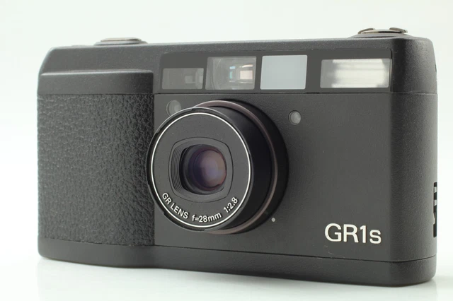 LCD Works "NEAR MINT+++" Ricoh GR1s Black Point & Shoot 35mm Film Camera JAPAN