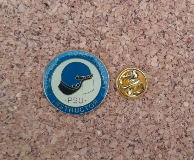 UK POLICE PIN Badge Suffolk Constabulary Psu Instructor £9.95 - PicClick UK