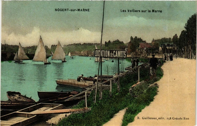 CPA NOGENT-sur-MARNE Les Voiliers sur la Marne (869530)