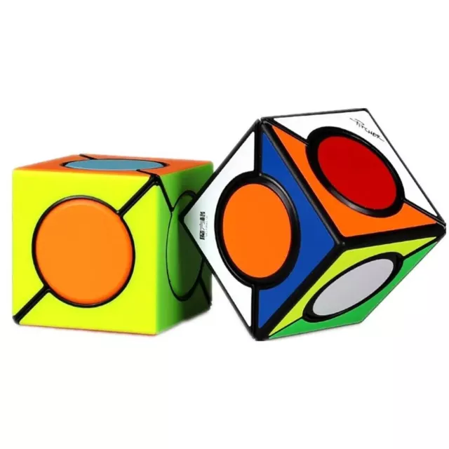 Cubo mágico QiYi de seis puntos de velocidad, cubo mágico de forma extraña,...
