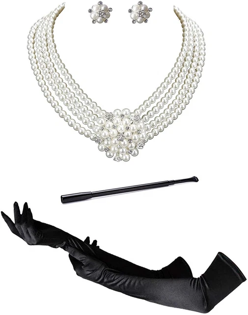 Audrey Hepburn Holly Golightly Breakfast at Tiffanys Costumeccessory Necklace A Audrey Hepburn Holly Golightly Breakfast at Tiffanys Costumeccessory Necklace A