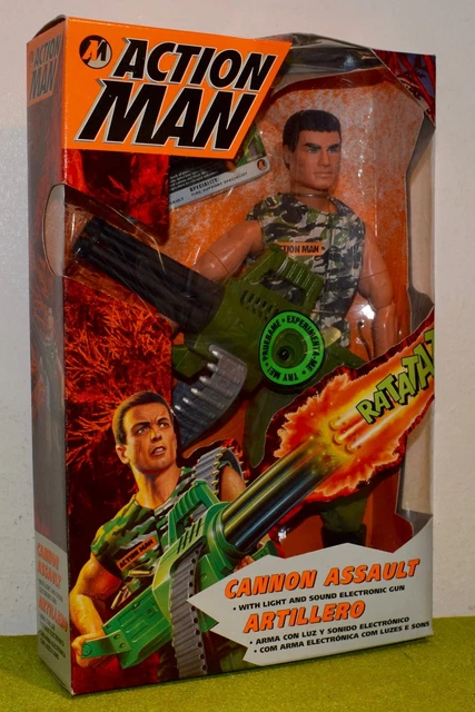 HASBRO ACTION MAN Modern Boxed Cannon Assault £29.99 - PicClick UK