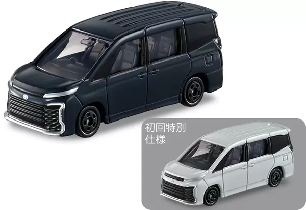 Takara Tomy Tomica 1:65 Diecast Model Car No.64 - Toyota VOXY 2 x car SET