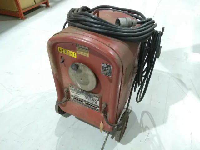 Lincoln Arc Welder 250-250 8039 IdealArc 250 Nema Class II 230-460V 1PH